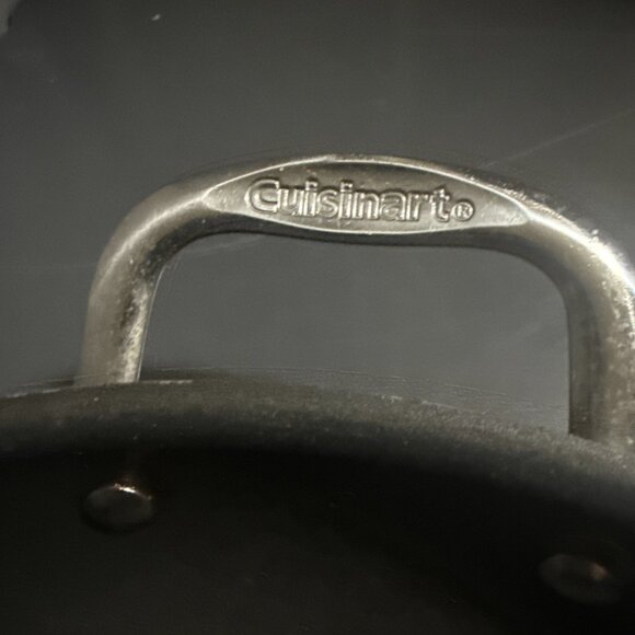 Cuisinart Skillet Model #622-38H Stir Fry Wok 14” Teflon Pan Stainless Steel - Picture 7 of 16